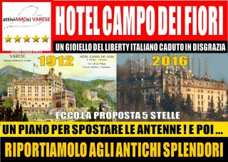 Recupero Grand Hotel Campo dei Fiori - Interrogazione in Regione Lombardia  primo firmatario Roberto Cenci
